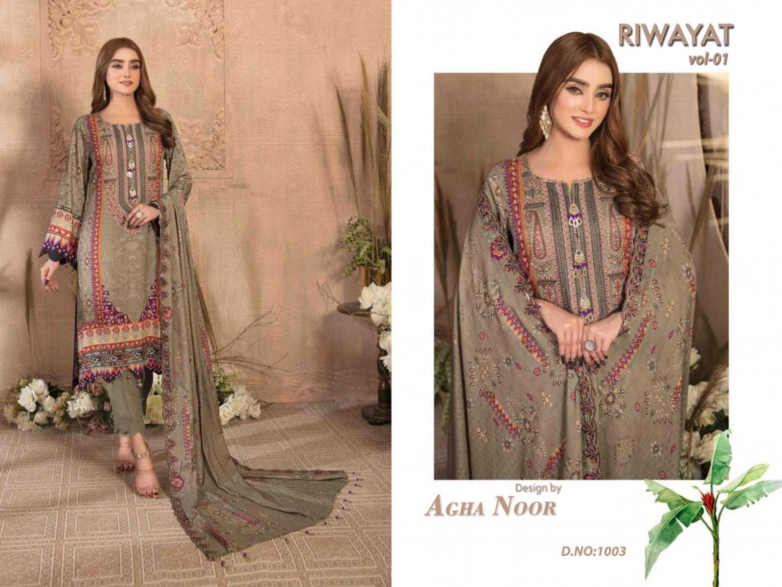 AGHA-NOOR-RIWAYAT-VOL-1-SELF-EMBROIDERYLAWN-KARACHI-SUITS-SURAT-4