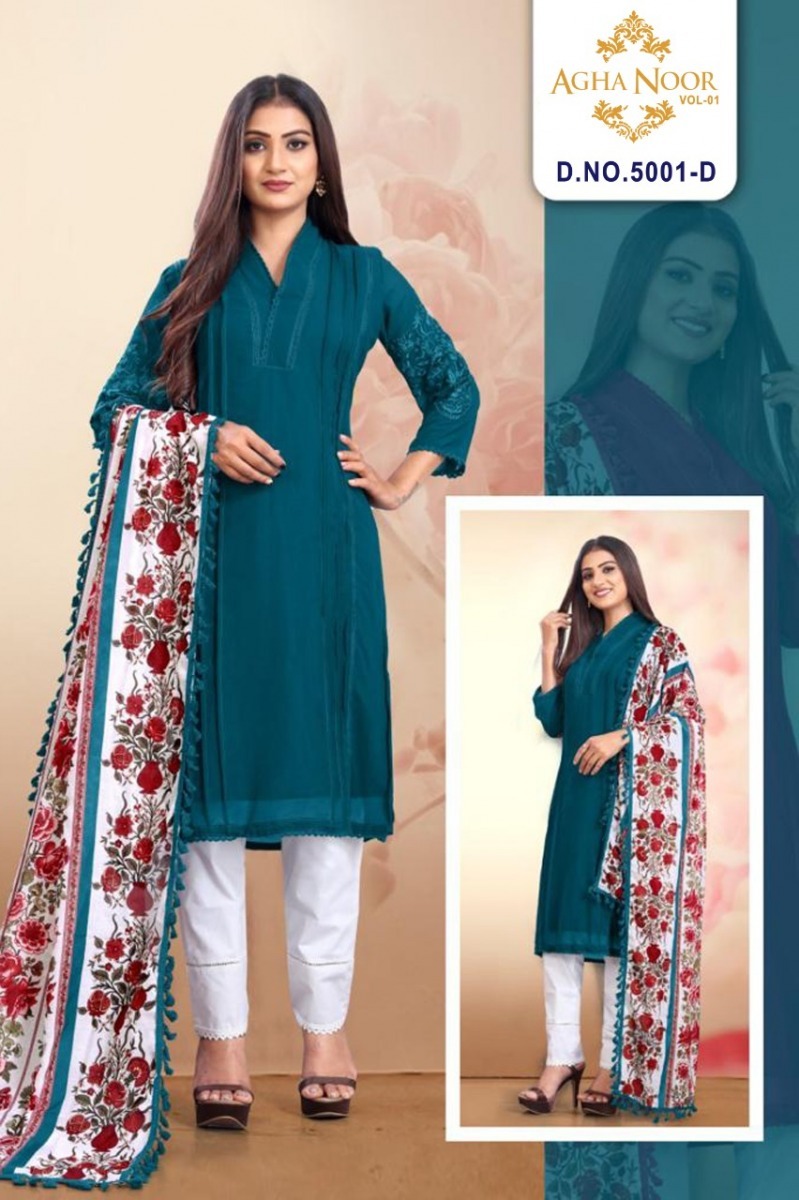 AGHA-NOOR-VOL-1-LATEST-TUNIC-PANT-WITH-DUPATTA-AT-WHOLESALE-1