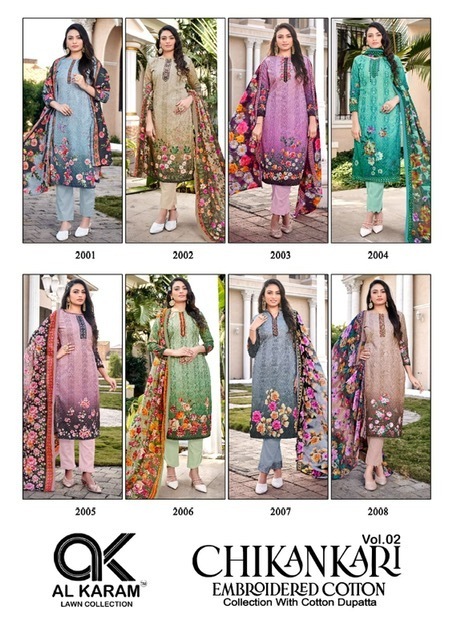AL-KARAM-CHIKANKARI-EMBROIDERED-COTTON-VOL-2-DIGITAL-PRINT-SUITS-WHOLESALE-10