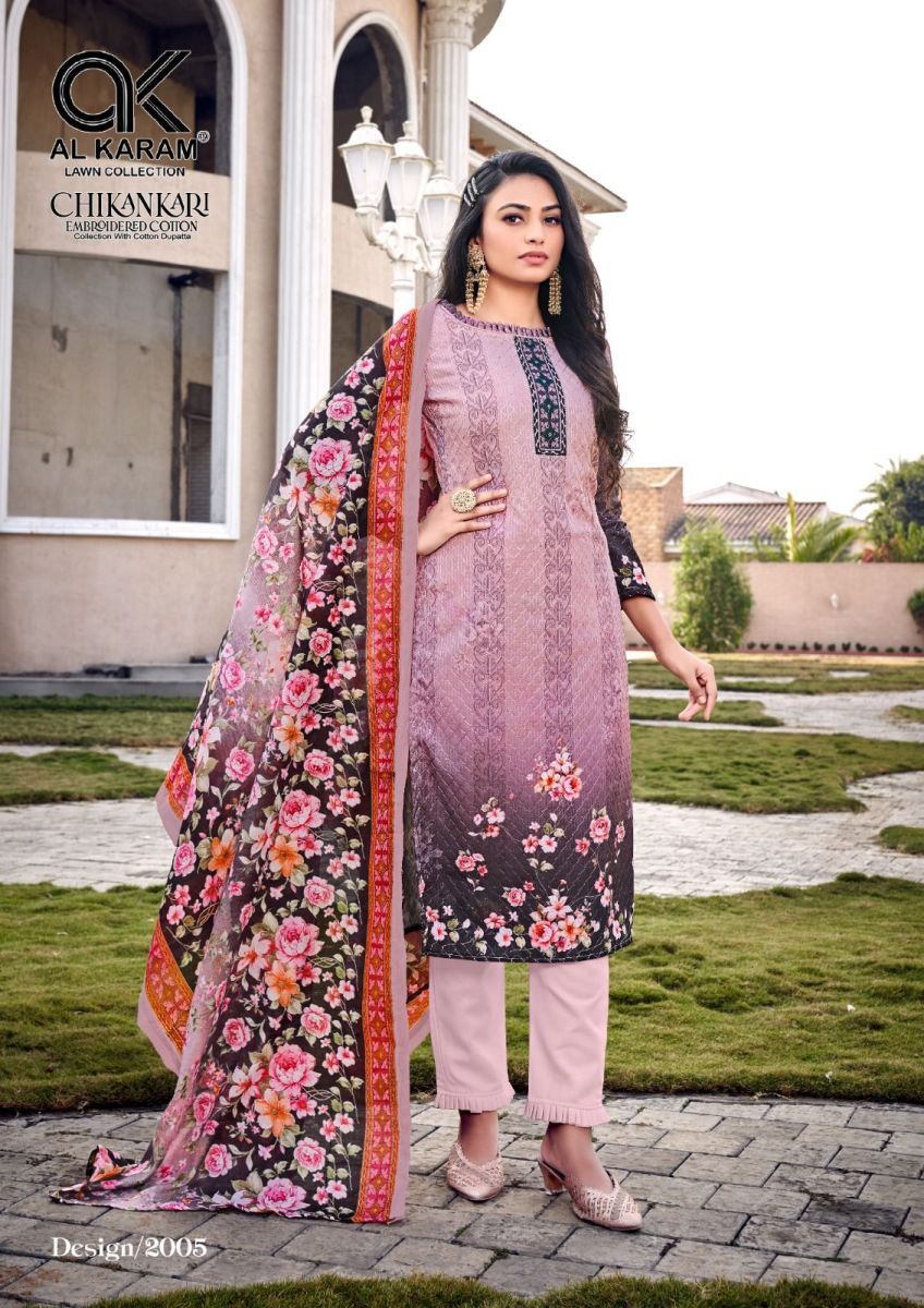 AL-KARAM-CHIKANKARI-EMBROIDERED-COTTON-VOL-2-DIGITAL-PRINT-SUITS-WHOLESALE-6