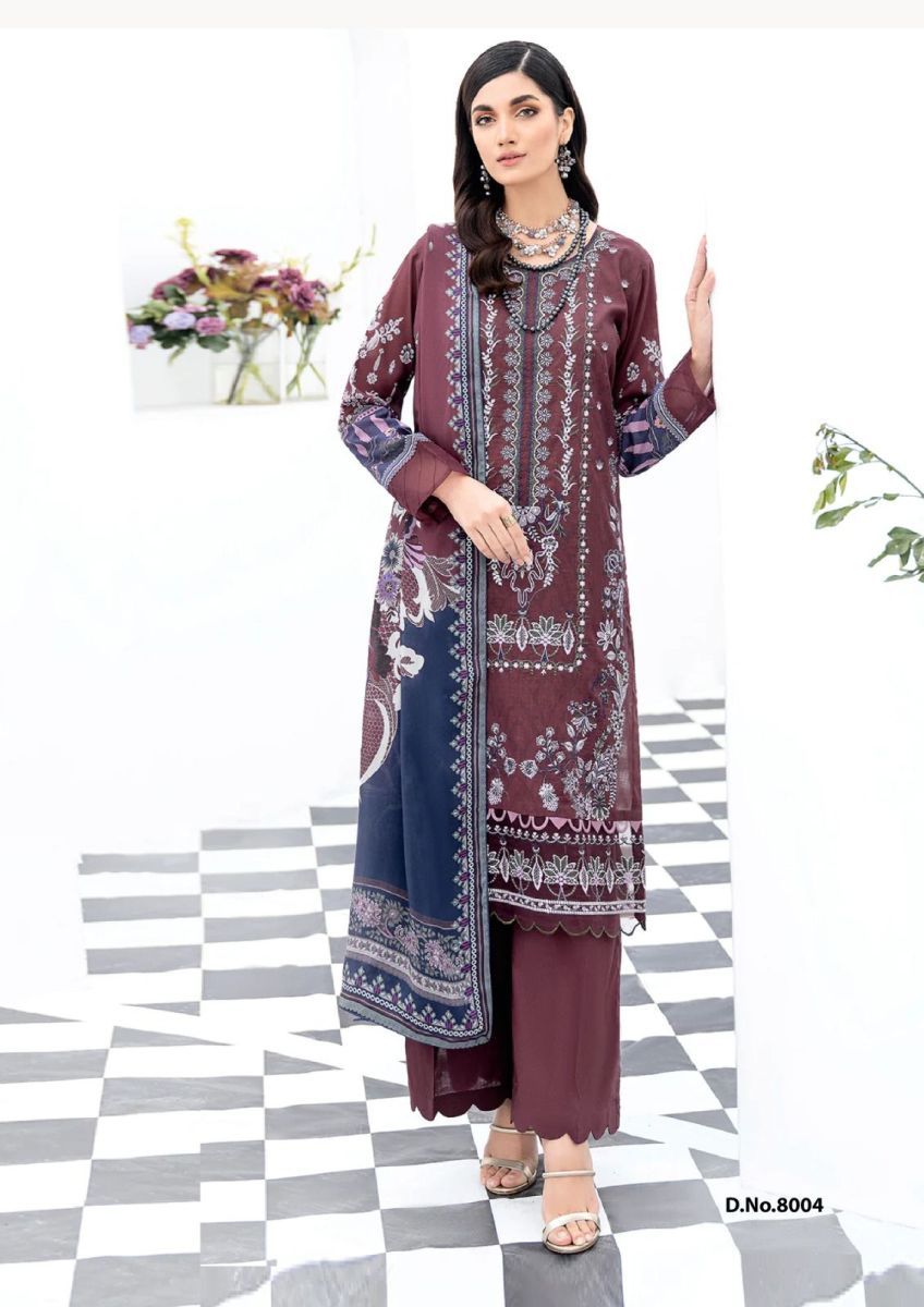 AL-KARAM-KESARIYA-MAGIC-IN-PRINT-VOL-8-PURE-CAMBRIC-KARACHI-SUITS-AT-SURAT-6