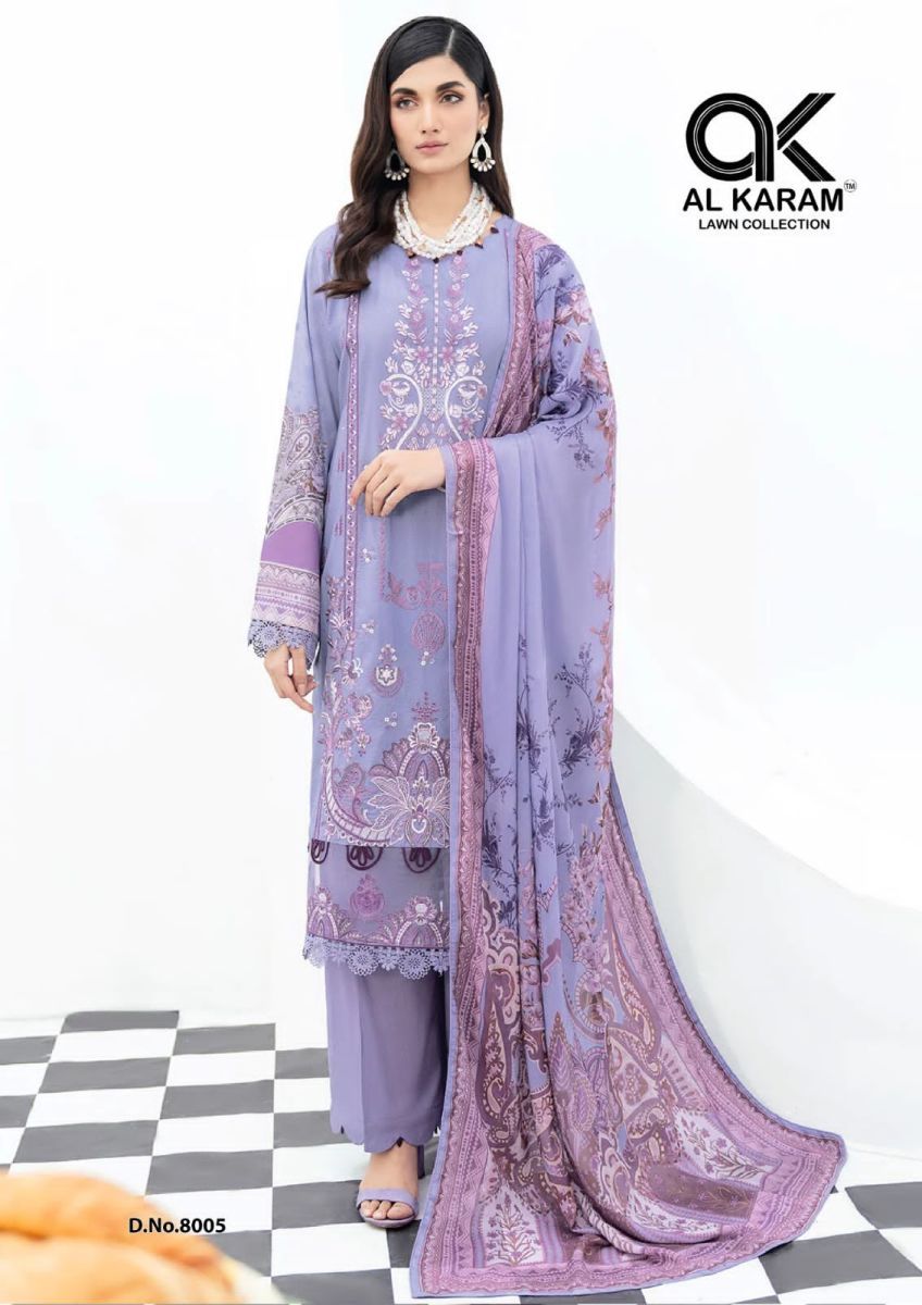 AL-KARAM-KESARIYA-MAGIC-IN-PRINT-VOL-8-PURE-CAMBRIC-KARACHI-SUITS-AT-SURAT-7