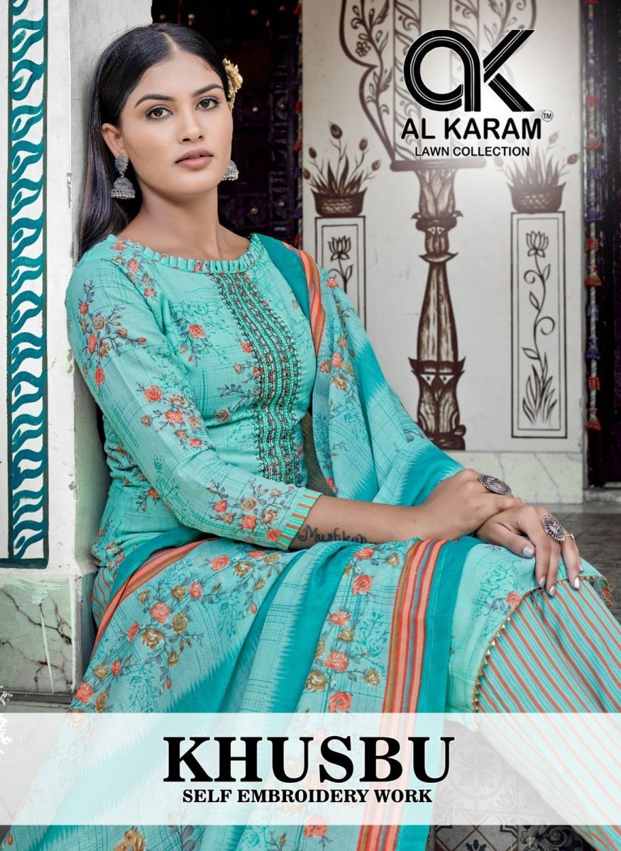 AL-KARAM-KHUSBU-SELF-EMBROIDERY-LAWN-KARACHI-SUITS-WHOLESALE-1