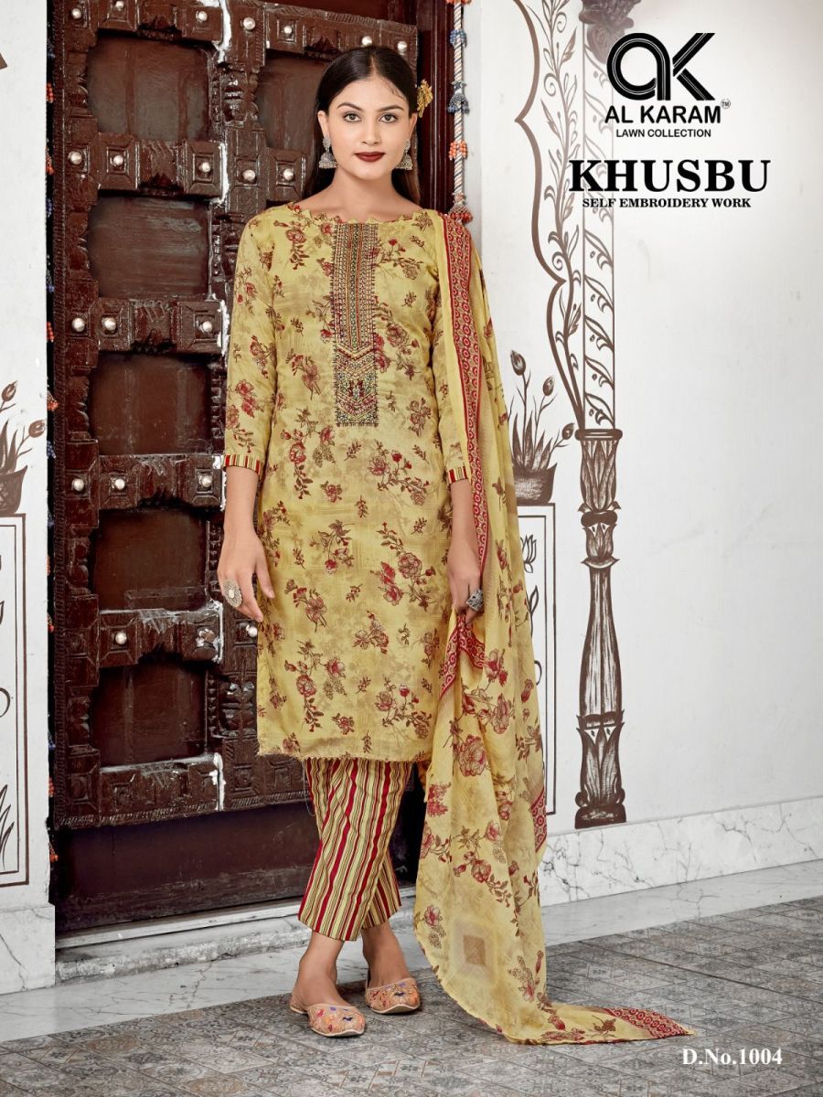 AL-KARAM-KHUSBU-SELF-EMBROIDERY-LAWN-KARACHI-SUITS-WHOLESALE-5
