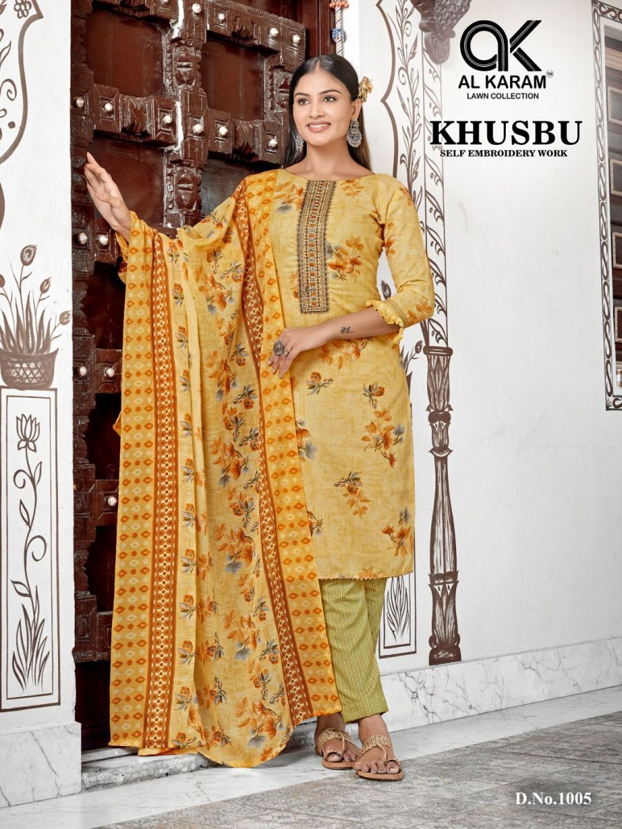 AL-KARAM-KHUSBU-SELF-EMBROIDERY-LAWN-KARACHI-SUITS-WHOLESALE-6