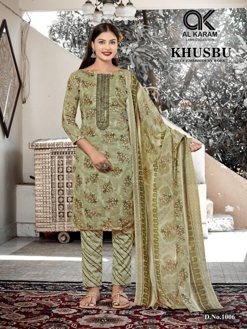 AL-KARAM-KHUSBU-SELF-EMBROIDERY-LAWN-KARACHI-SUITS-WHOLESALE-7