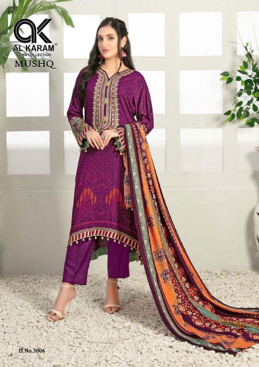 AL-KARAM-MUSHQ-VOL-3-PURE-CAMBRIC-PRINTED-KARACHI-SUITS-SURAT-7