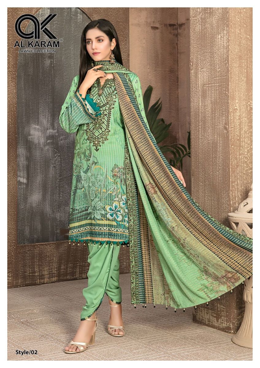 AL-KARAM-QUEENS-COURT-VOL-2-CAMBRIC-PRINTED-KARACHI-SUITS-AT-SURAT-3