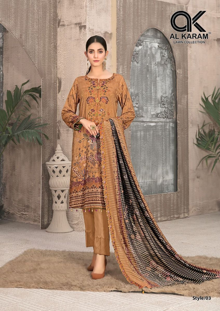 AL-KARAM-QUEENS-COURT-VOL-2-CAMBRIC-PRINTED-KARACHI-SUITS-AT-SURAT-4