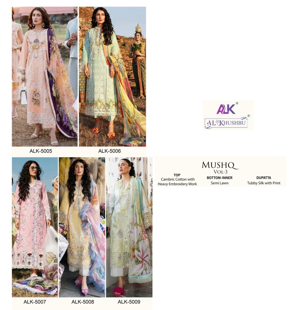 AL-KHUSHBU-ALK-5005-TO-5009-MUSHQ-VOL-3-SALWAR-SUITS-1