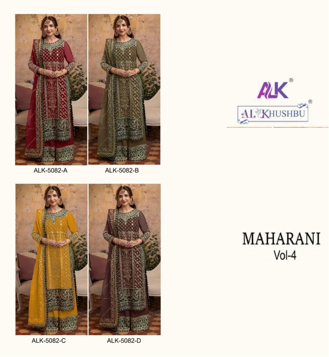 AL-KHUSHBU-ALK-5082-A-B-C-D-MAHARANI-VOL-4-SUITS-1