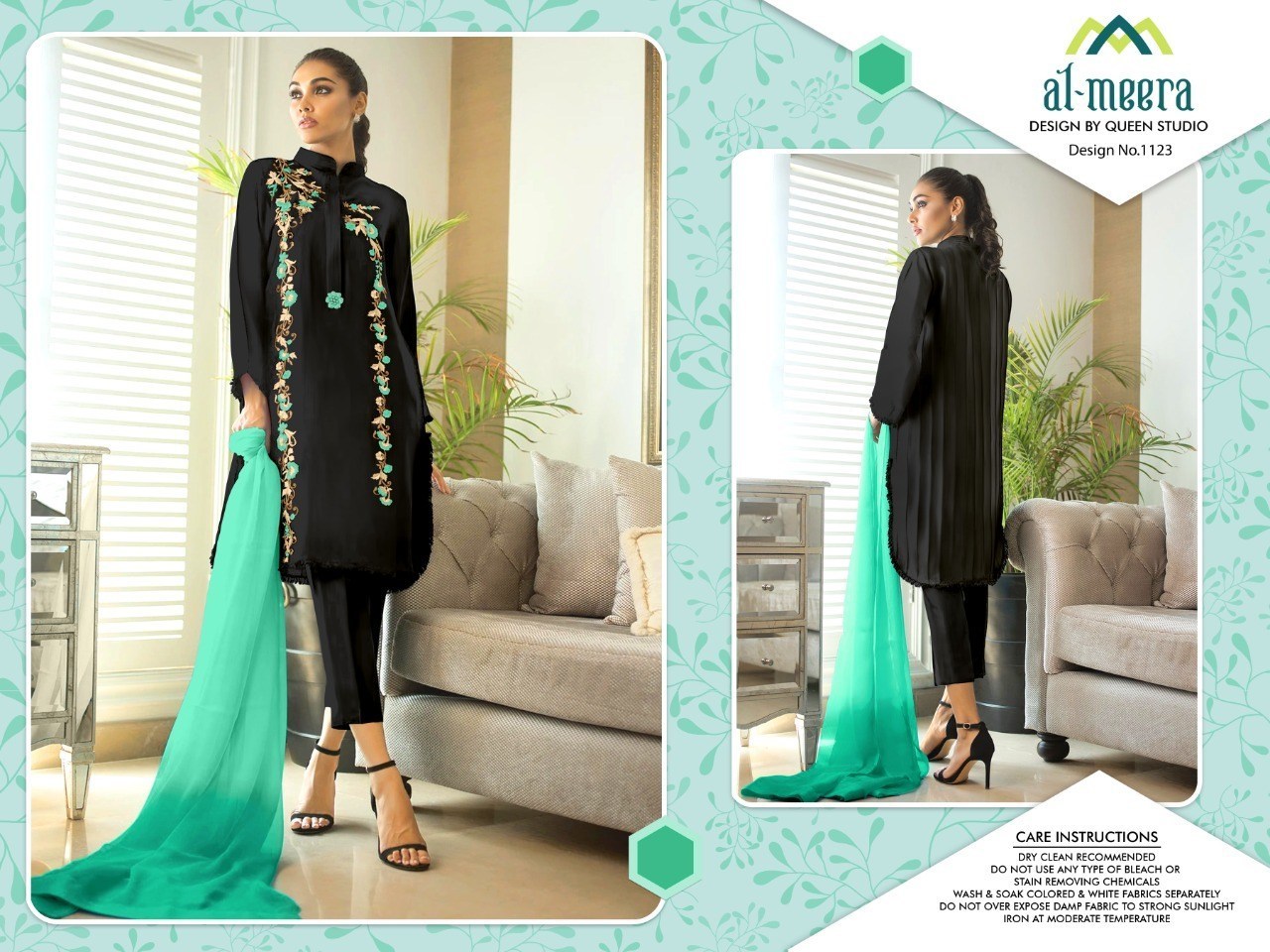 AL-MEERA-D.NO-1123-FOX-GEORGETTE-LUXURY-PRET-COLLECTION-LATEST-CATALOG-1