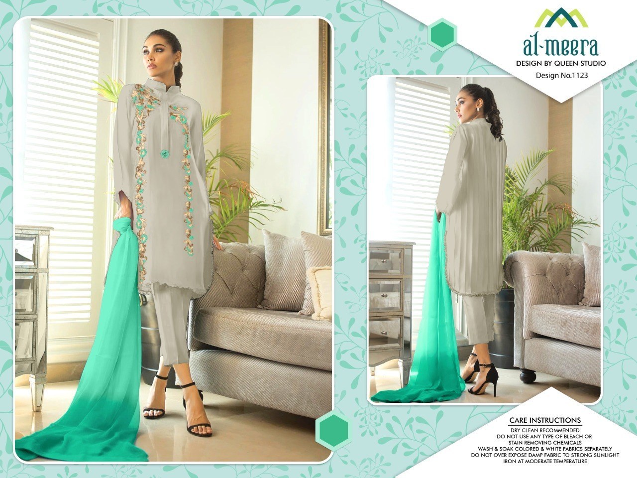 AL-MEERA-D.NO-1123-FOX-GEORGETTE-LUXURY-PRET-COLLECTION-LATEST-CATALOG-13