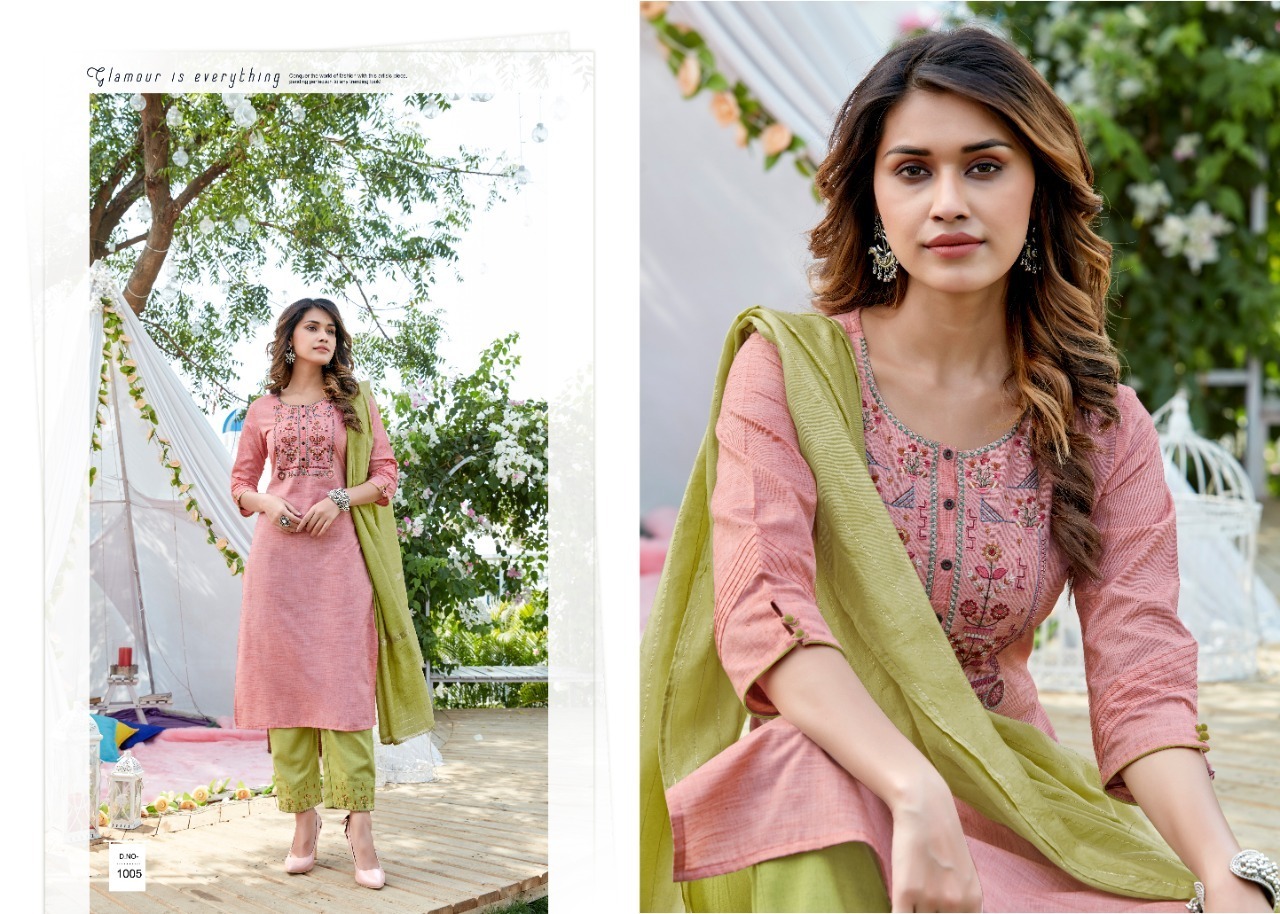 AMAAYA-GARMENTS-FRILL-KURTI-WITH-PANTS-WHOLESALE-3