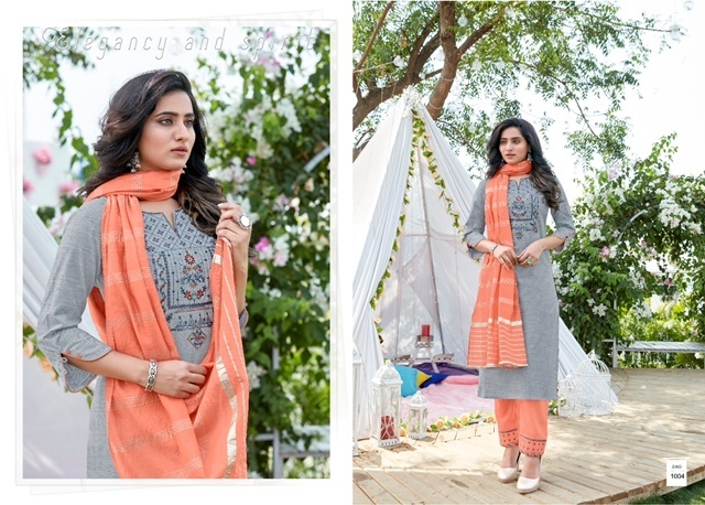 AMAAYA-GARMENTS-FRILL-KURTI-WITH-PANTS-WHOLESALE-4