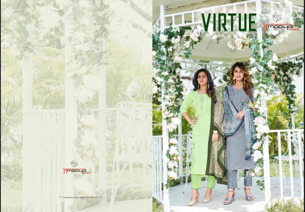 AMAAYA-GARMENTS-VIRTUE-VOL-2-HANDWORK-KURTI-MANUFACTURER-1