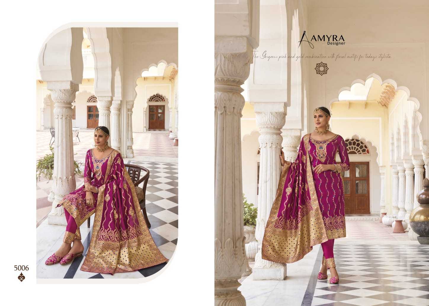AMYRA-DESIGNER-SHEHZADI-VOL-2-SILK-JACQUARD-HEAVY-SUITS-LATEST-CATALOGUE-4