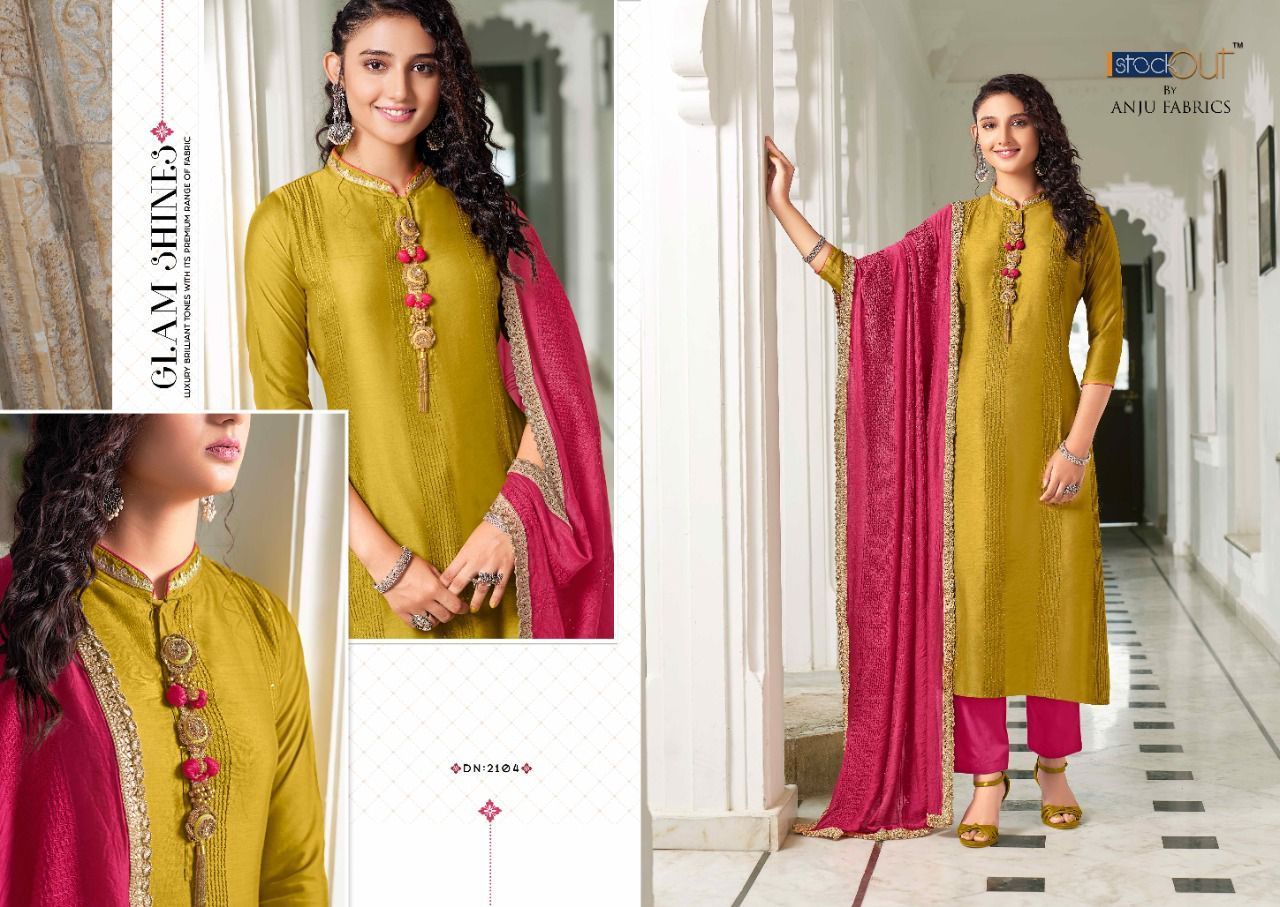 ANJU-FABRICS-𝐁𝐇𝐀𝐍𝐃𝐇𝐀𝐍-LATEST-KURTI-WITH-DUPATTA-AT-WHOLESALE-3
