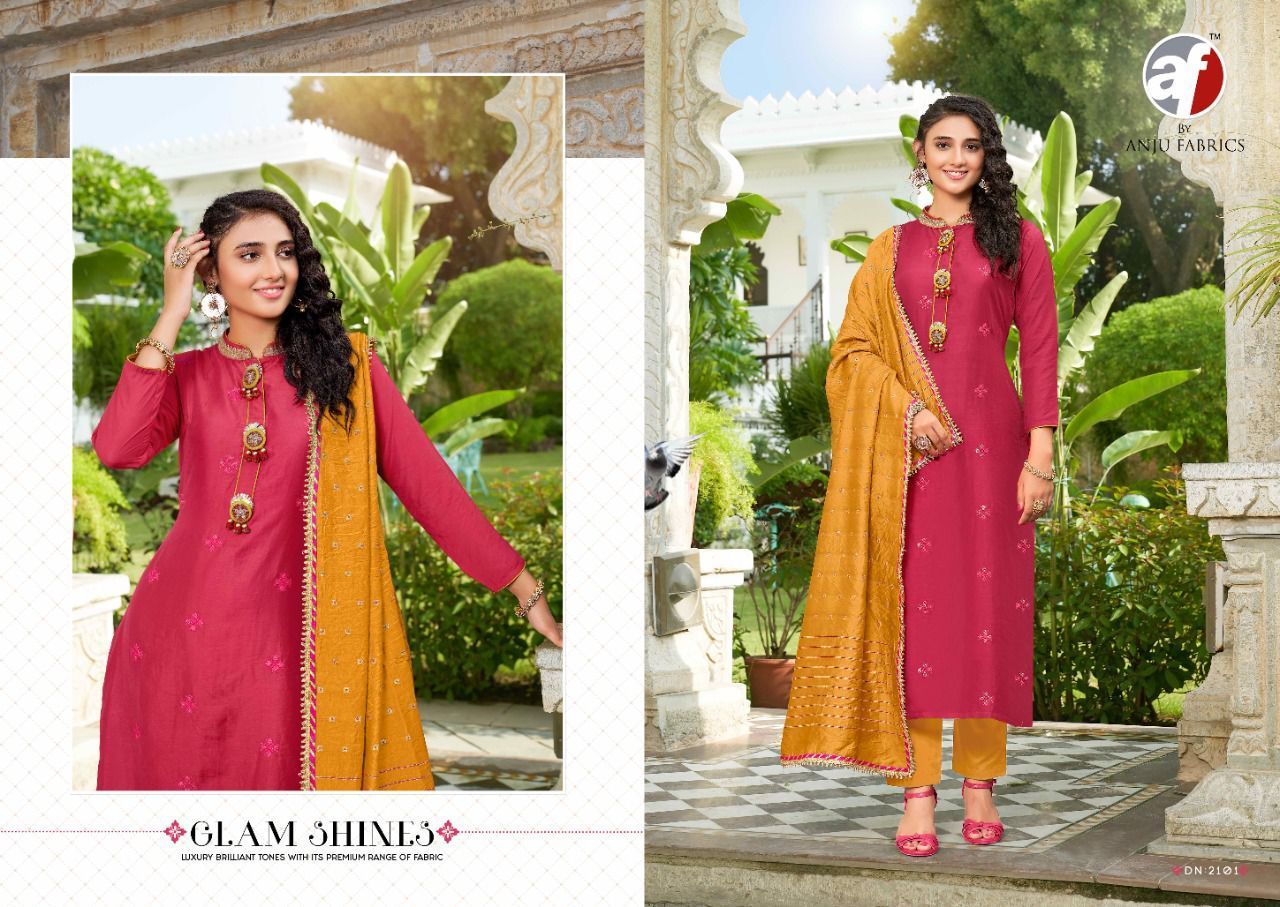 ANJU-FABRICS-𝐁𝐇𝐀𝐍𝐃𝐇𝐀𝐍-LATEST-KURTI-WITH-DUPATTA-AT-WHOLESALE-4