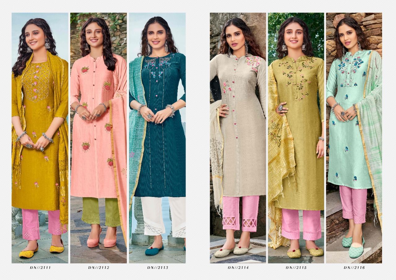 ANJU-FABRICS-FASHION-POINT-VOL-1-KURTI-PANT-WITH-DUPATTA-LATEST-COLLECTION-5