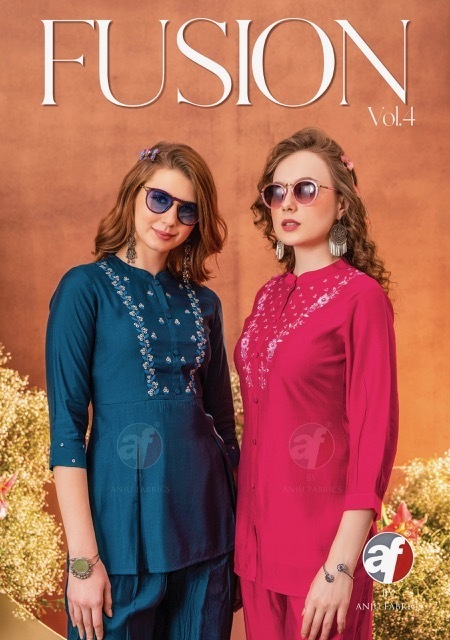 ANJU-FABRICS-FUSION-VOL-4-DESIGNER-INDO-WESTERN-KURTIS-DISTRIBUTOR-IN-SURAT-1