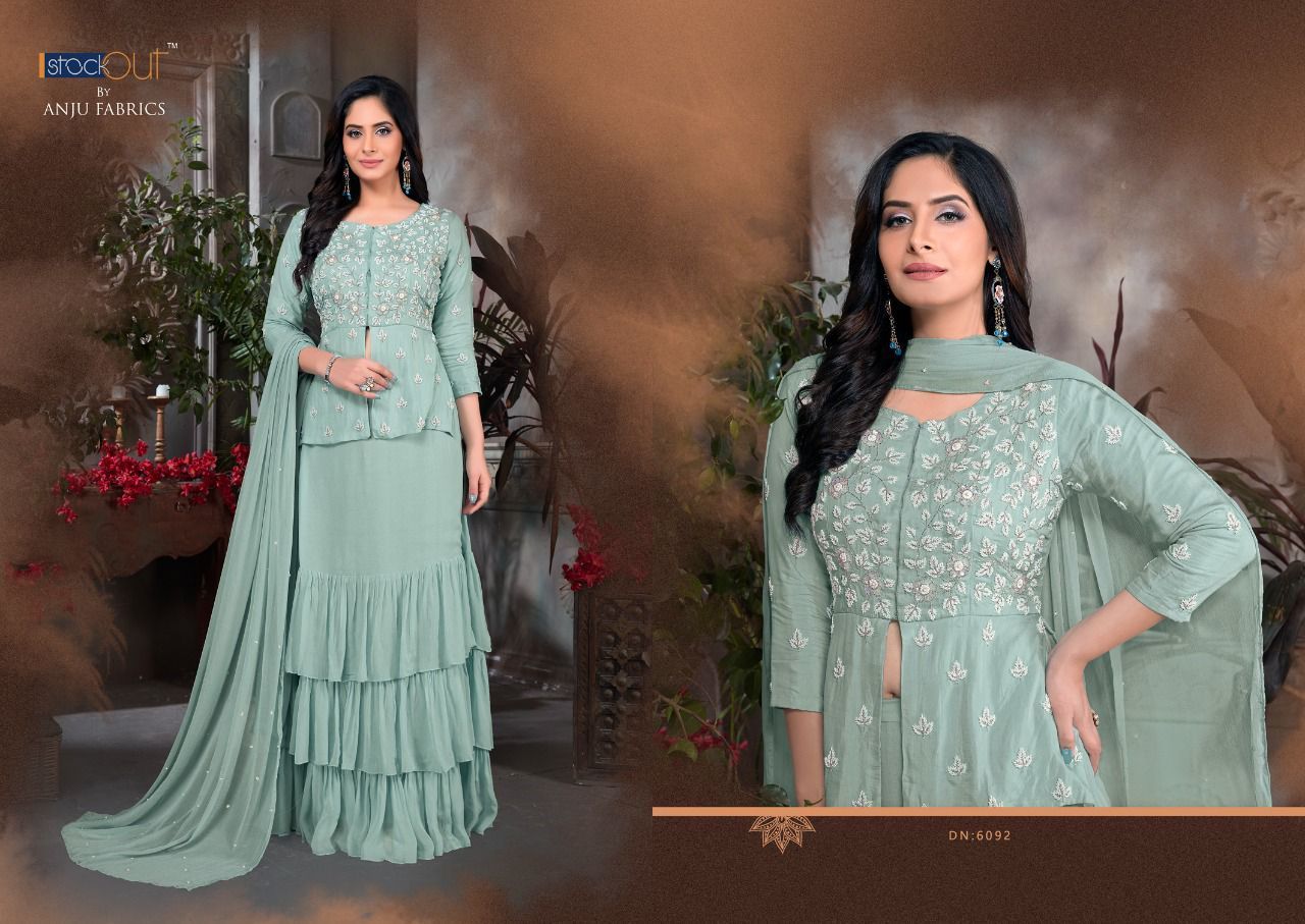 ANJU-FABRICS-KESAR-GEORGETTE-SALWAR-SUITS-WHOLESLE-6