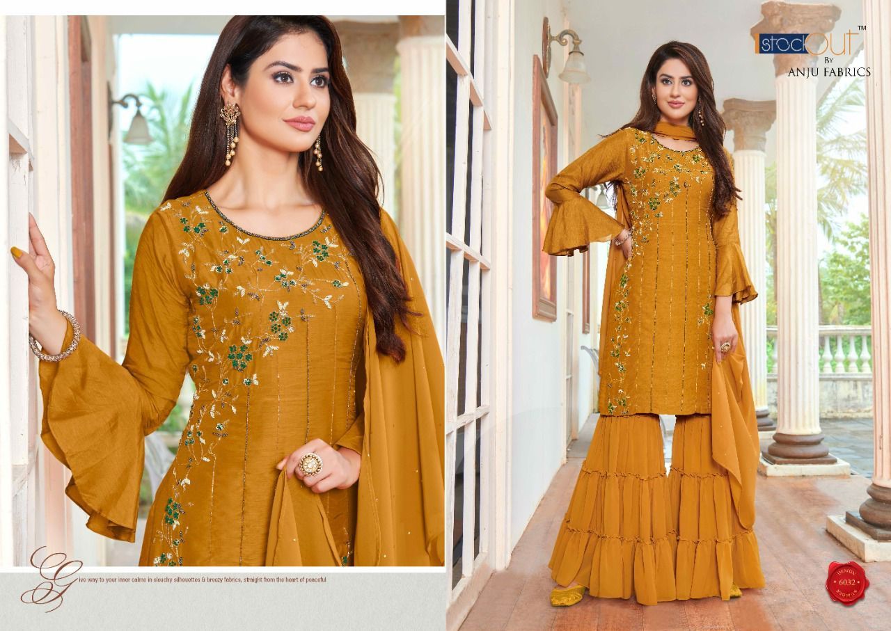 ANJU-FABRICS-SAHIBA-VOL-3-LATEST-KURTI-GARARA-WITH-DUPATTA-WHOLESALE-5