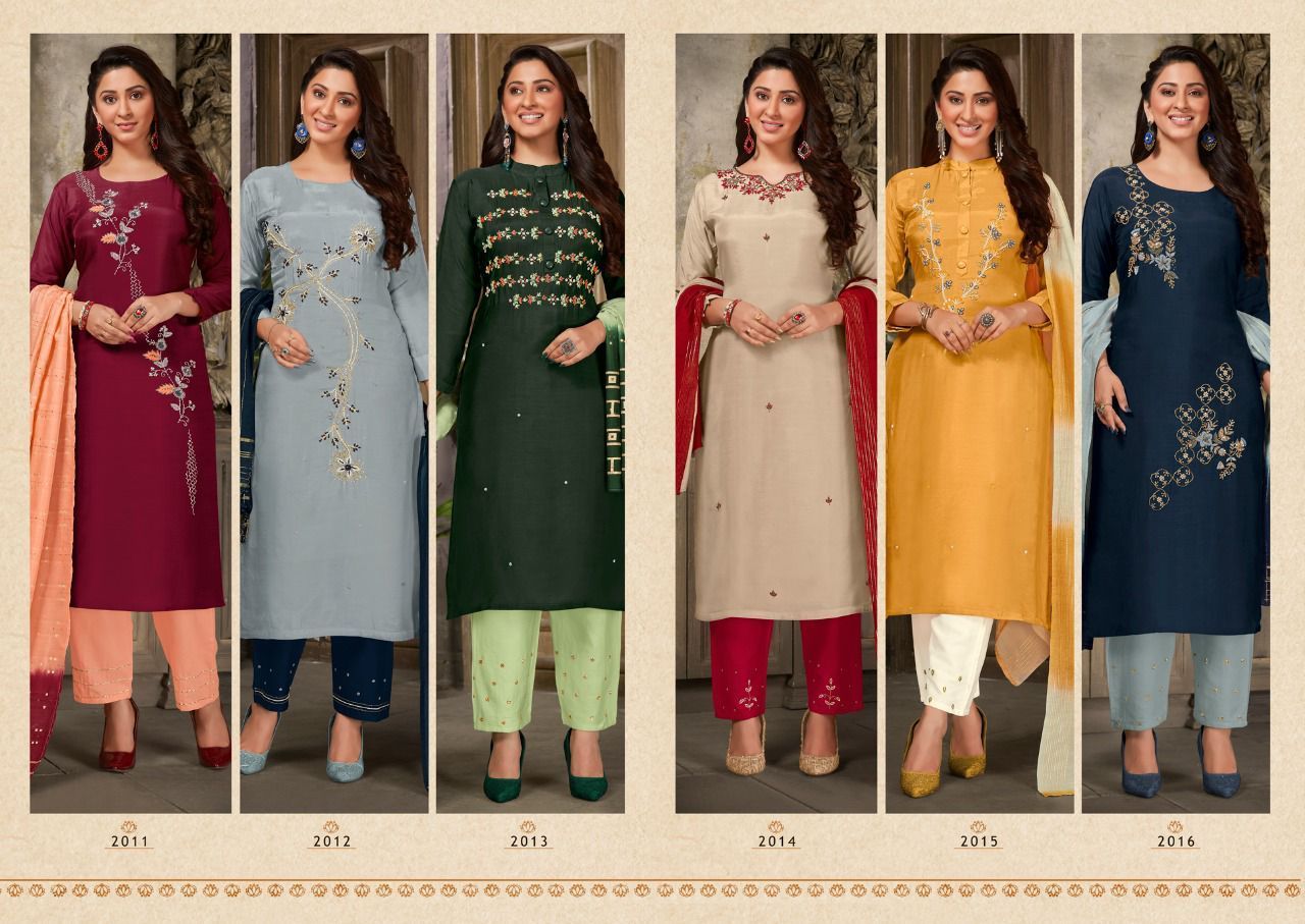 ANJU-FABRICS-SANGEET-VOL-2-KURTI-PANT-WITH-DUPATTA-LATEST-COLLECTION-2021-1