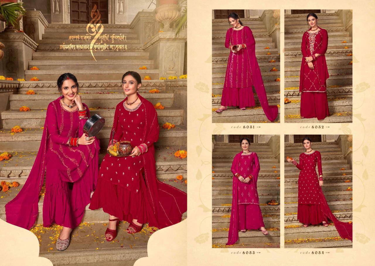 ANJU-FABRICS-SINDOOR-READYMADE-KURTI-WITH-SHARARA-LATEST-CATALOGUE-1