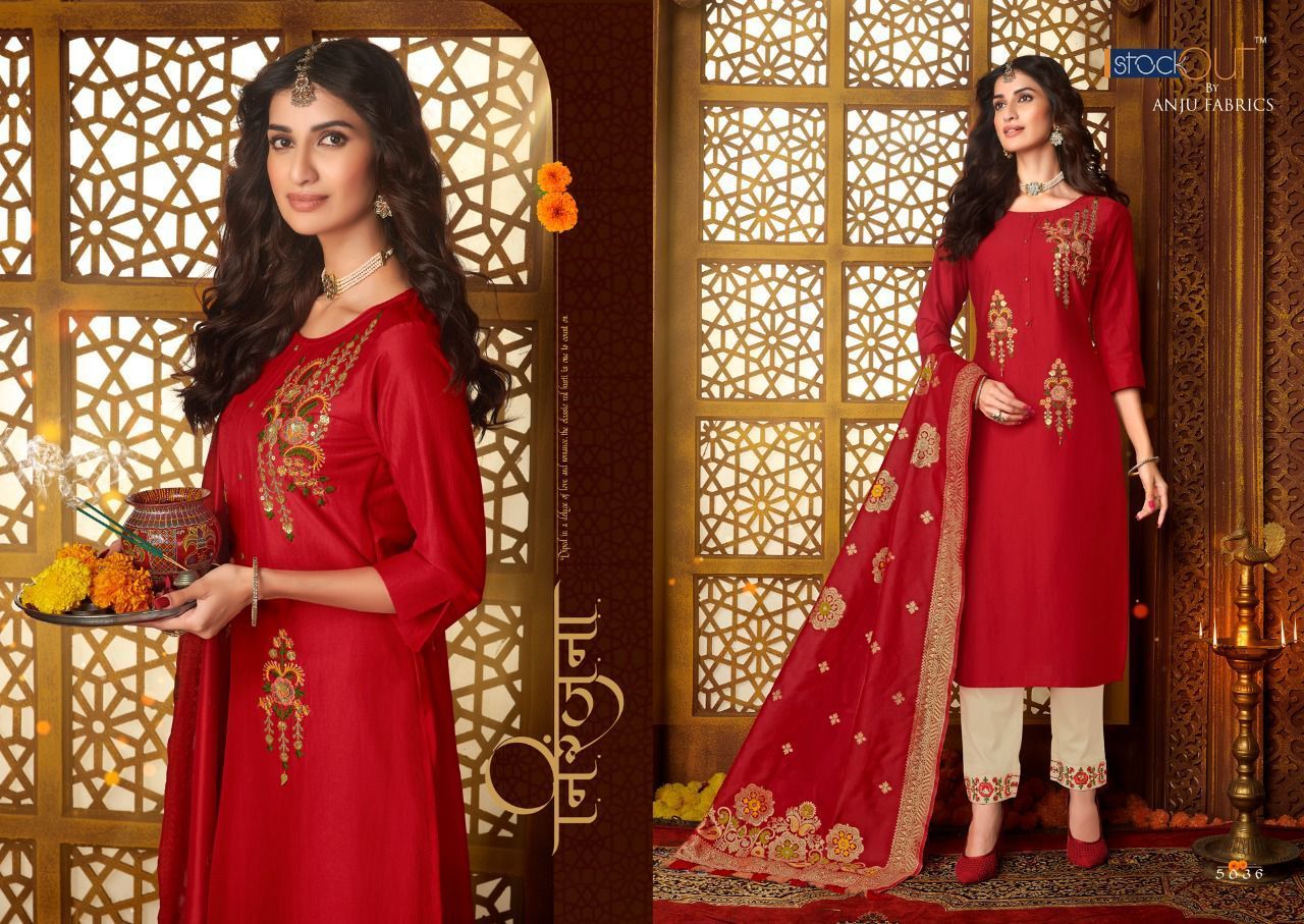 ANJU-FABRIVS-SUHAGAN-READYMADE-KURTI-PLAZZO-WITH-DUPATTA-FOR-KARWA-CHAUTH-6