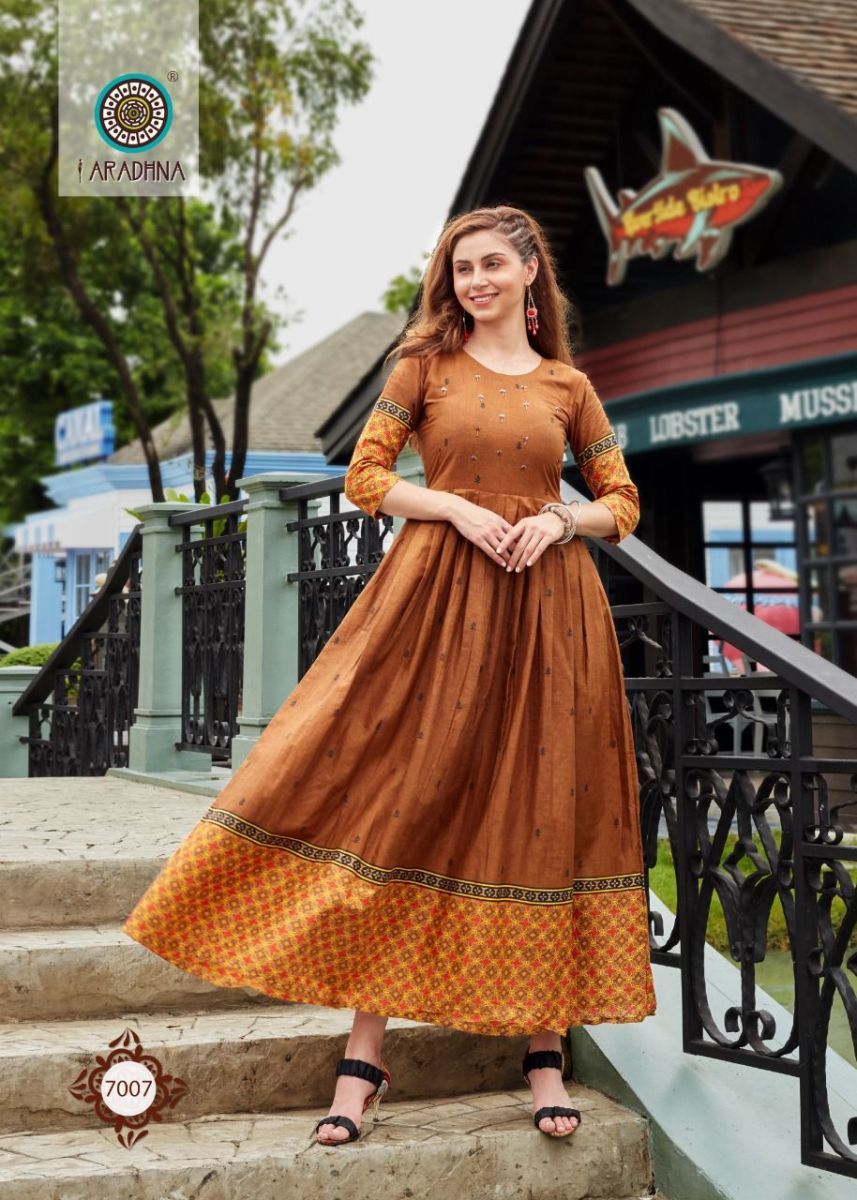 ARADHAN-LEVEL-VOL-7-COTTON-EMBROIDERY-GOWN-STYLE-KURTIS-AT-SURAT-10