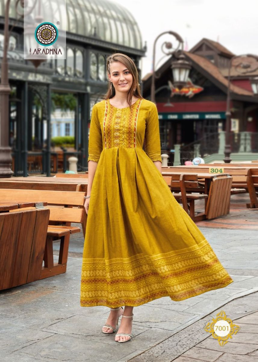 ARADHAN-LEVEL-VOL-7-COTTON-EMBROIDERY-GOWN-STYLE-KURTIS-AT-SURAT-15