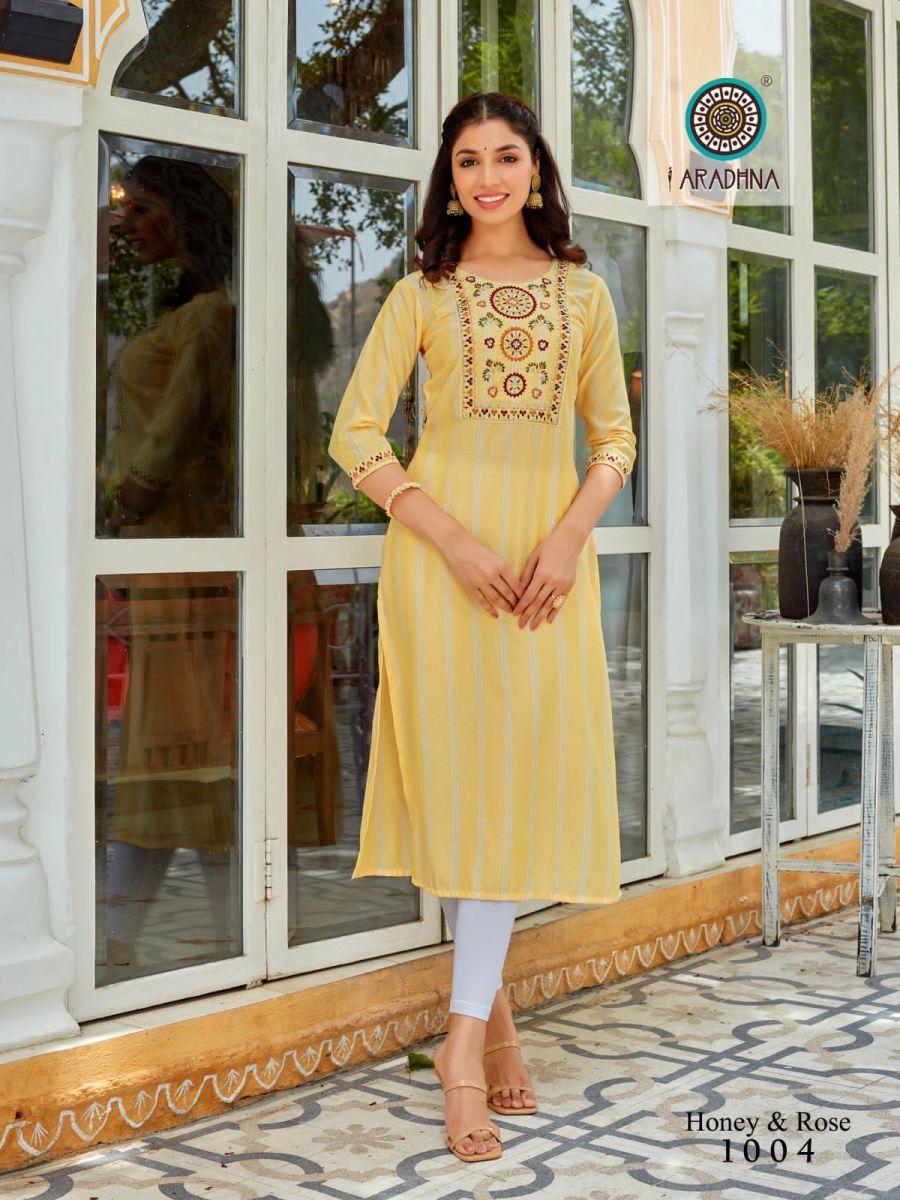 ARADHNA-HONEY-ROSE-VOL-1-VISCOSE-EMBROIDERY-KURTIS-WHOLESALER-SURAT-5