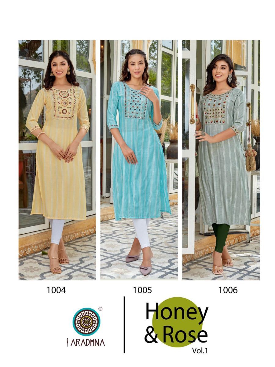 ARADHNA-HONEY-ROSE-VOL-1-VISCOSE-EMBROIDERY-KURTIS-WHOLESALER-SURAT-8