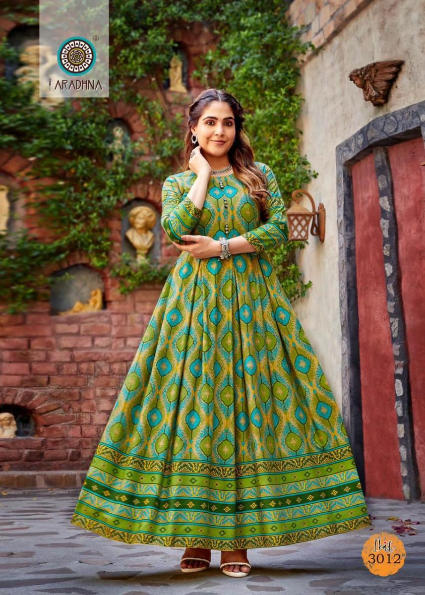 ARADHNA-IKAT-VOL-3-RAYON-PRINTED-LONG-GOWNS-MANUFACTURER-SURAT-15