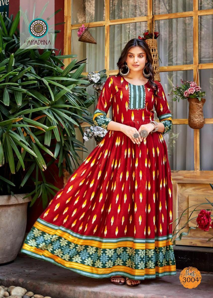 ARADHNA-IKAT-VOL-3-RAYON-PRINTED-LONG-GOWNS-MANUFACTURER-SURAT-7