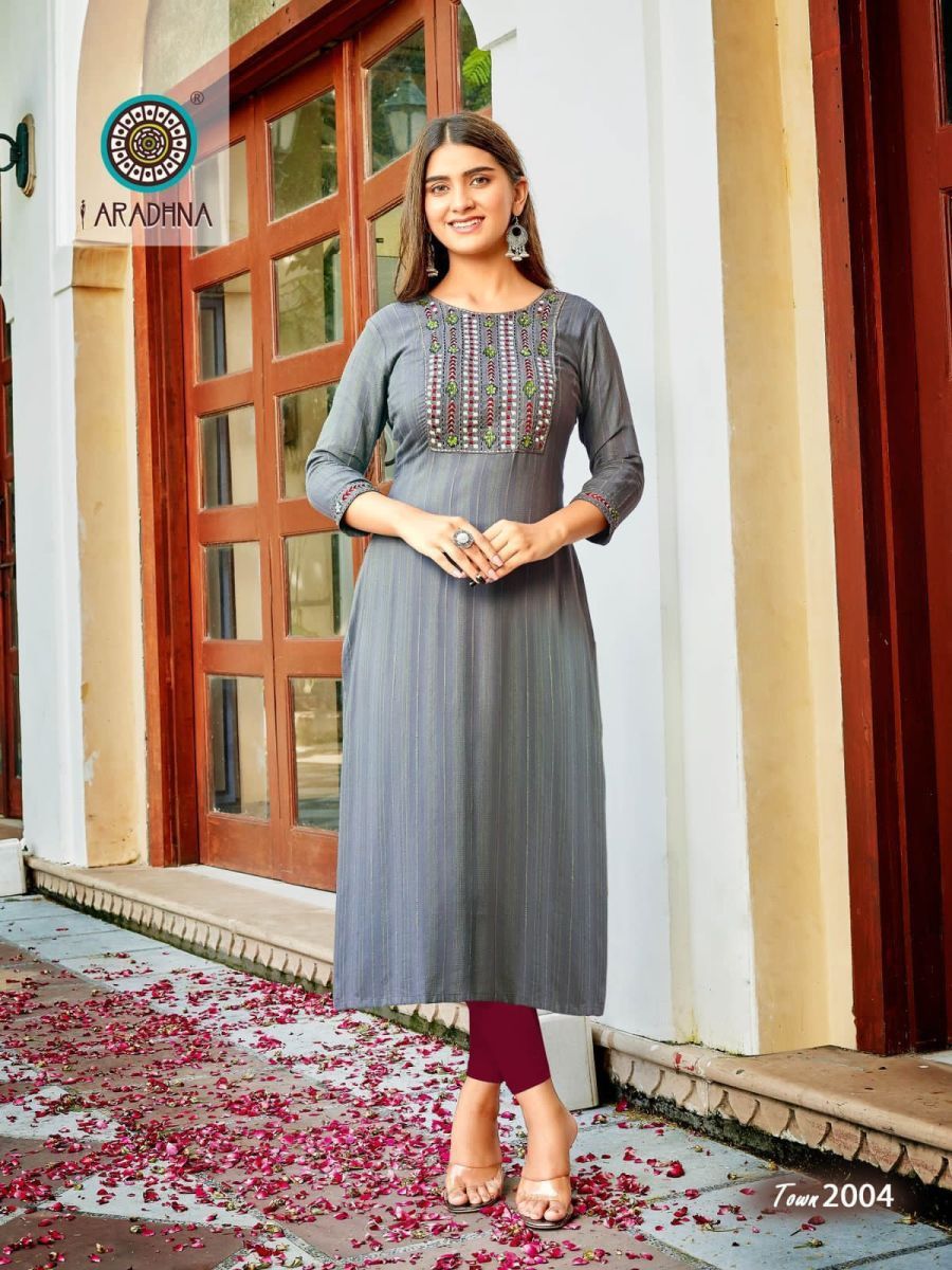 ARADHNA-TALK-OF-THE-TOWN-VOL-2-VISCOSE-EMBROIDERY-CASUAL-WEAR-KURTI-WHOLESALER-4
