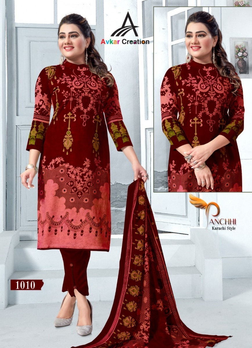 AVKAR-CREATION-PANCHIHI-KARACHI-STYLE-PRINTED-SALWAR-SUITS-WHOLESALE-9