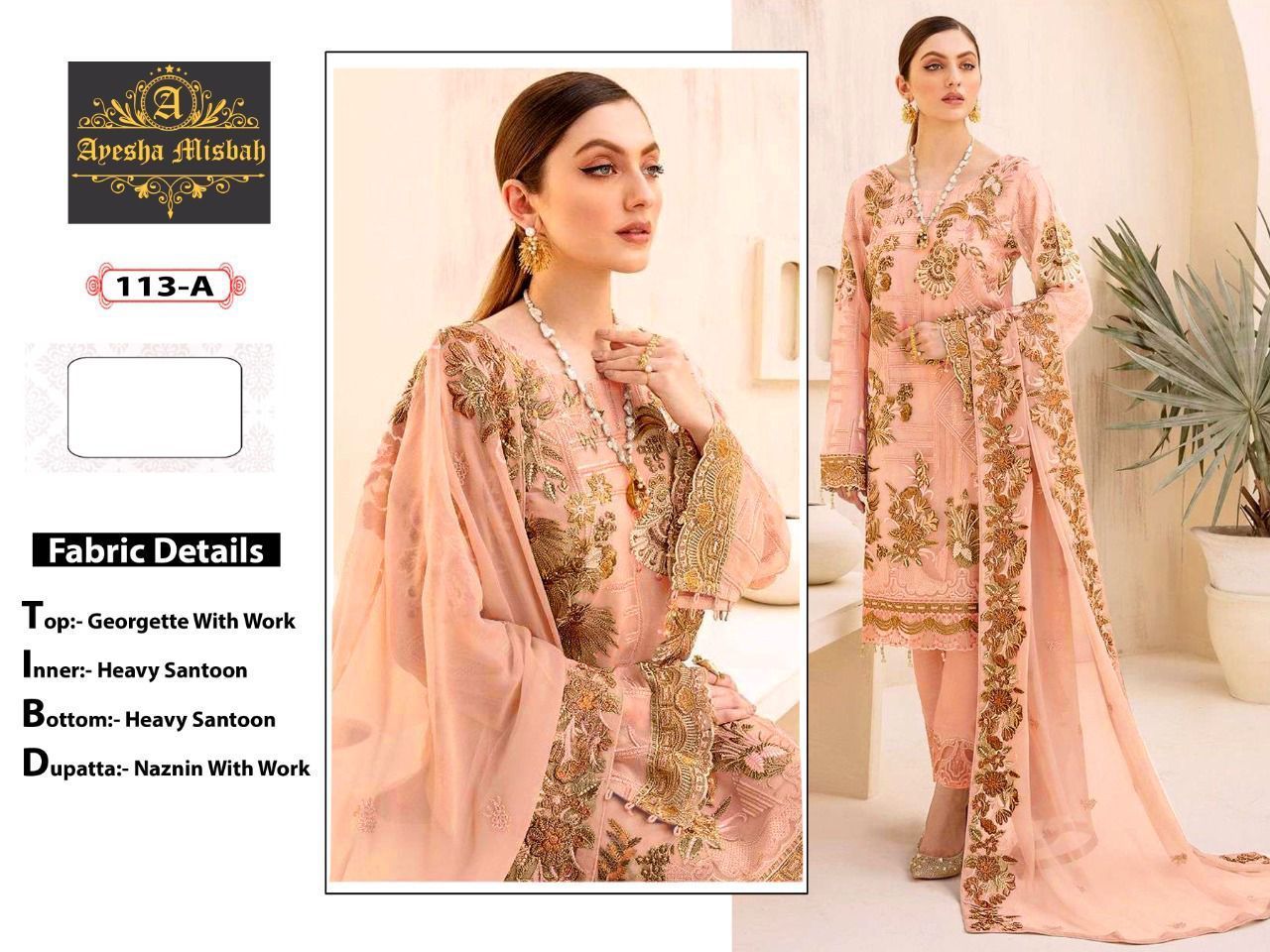 AYESHA-MISBAH-D.NO-113-PAKISTANI-GEORGETTE-SALWAR-KAMEEZ-WHOLESALE-9