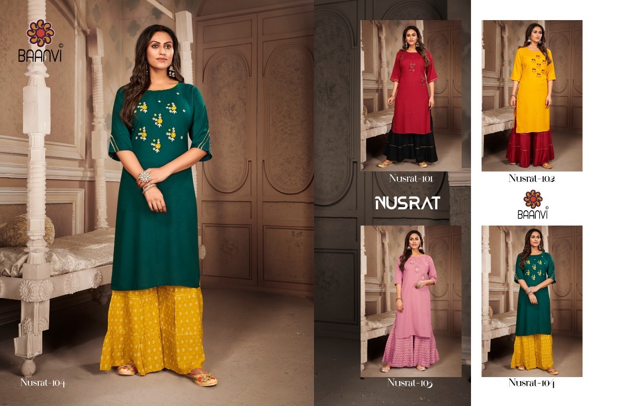 BAANVI-NUSRAT-VOL-1-RAYON-KURTIS-LATEST-CATALOGUE-4