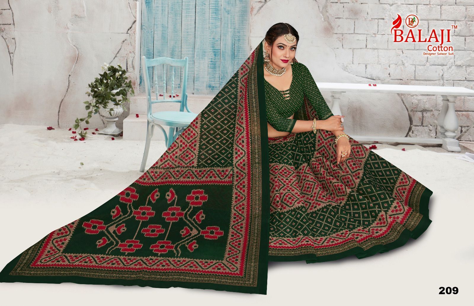 BALAJI-COTTON-PRIME-BEAUTY-VOL-2-COTTON-KHADI-PRINT-SAREES-WHOLESALER-11