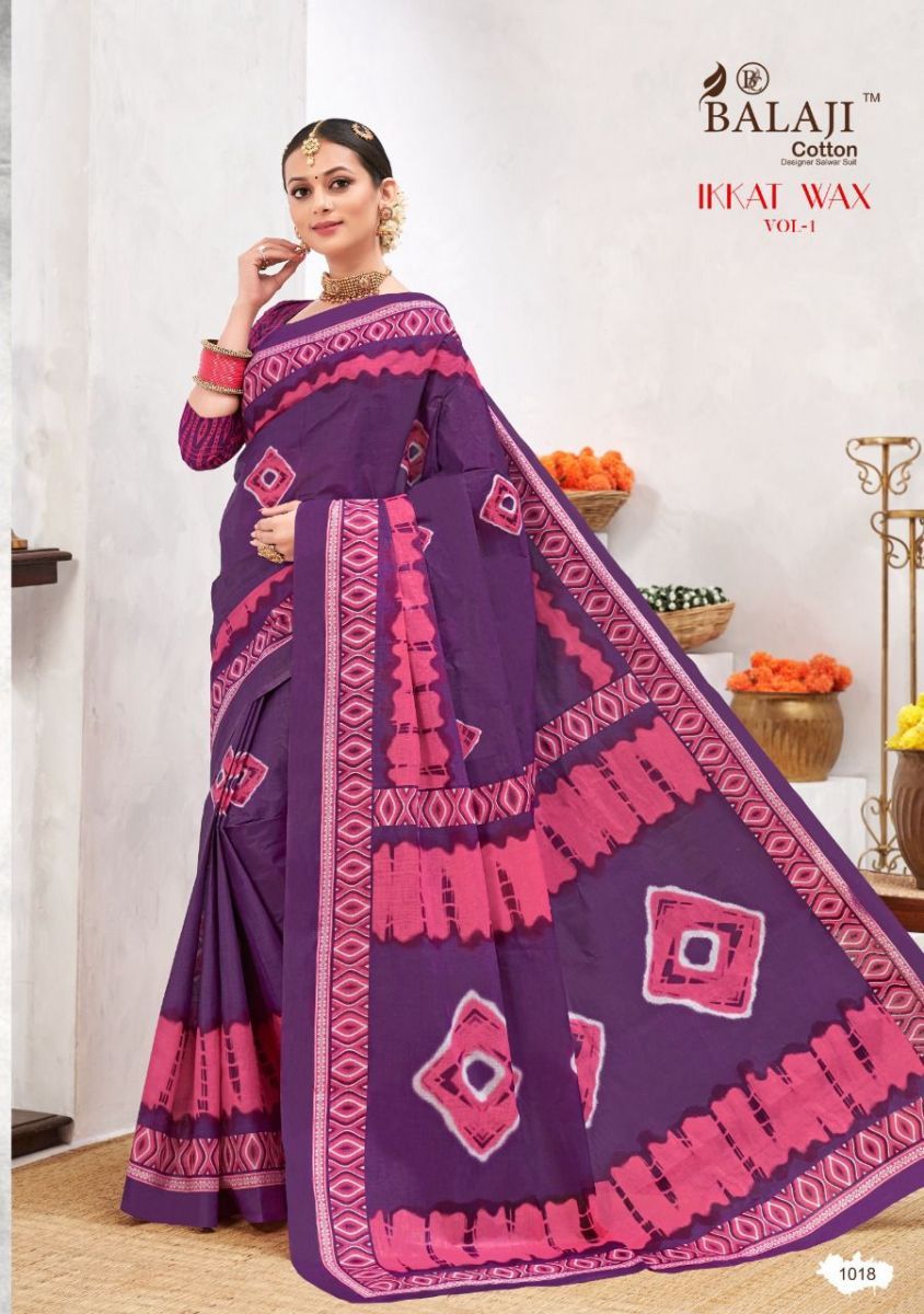 BALAJI-IKKAT-WAX-VOL-1-COTTON-PRINTED-SAREES-WHOLESALE-11