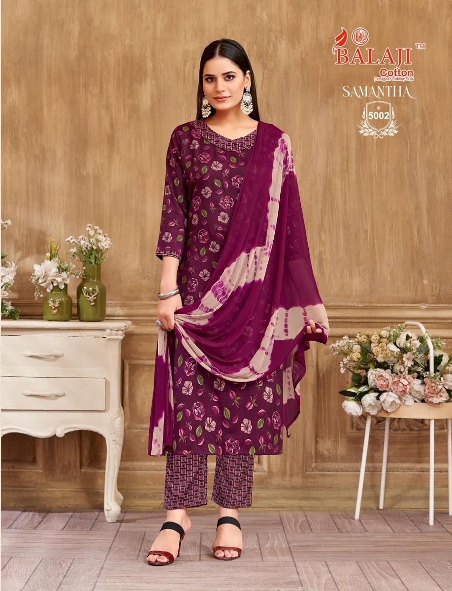 BALAJI-SAMANTHA-VOL-5-COTTON-READYMADE-SUITS-9