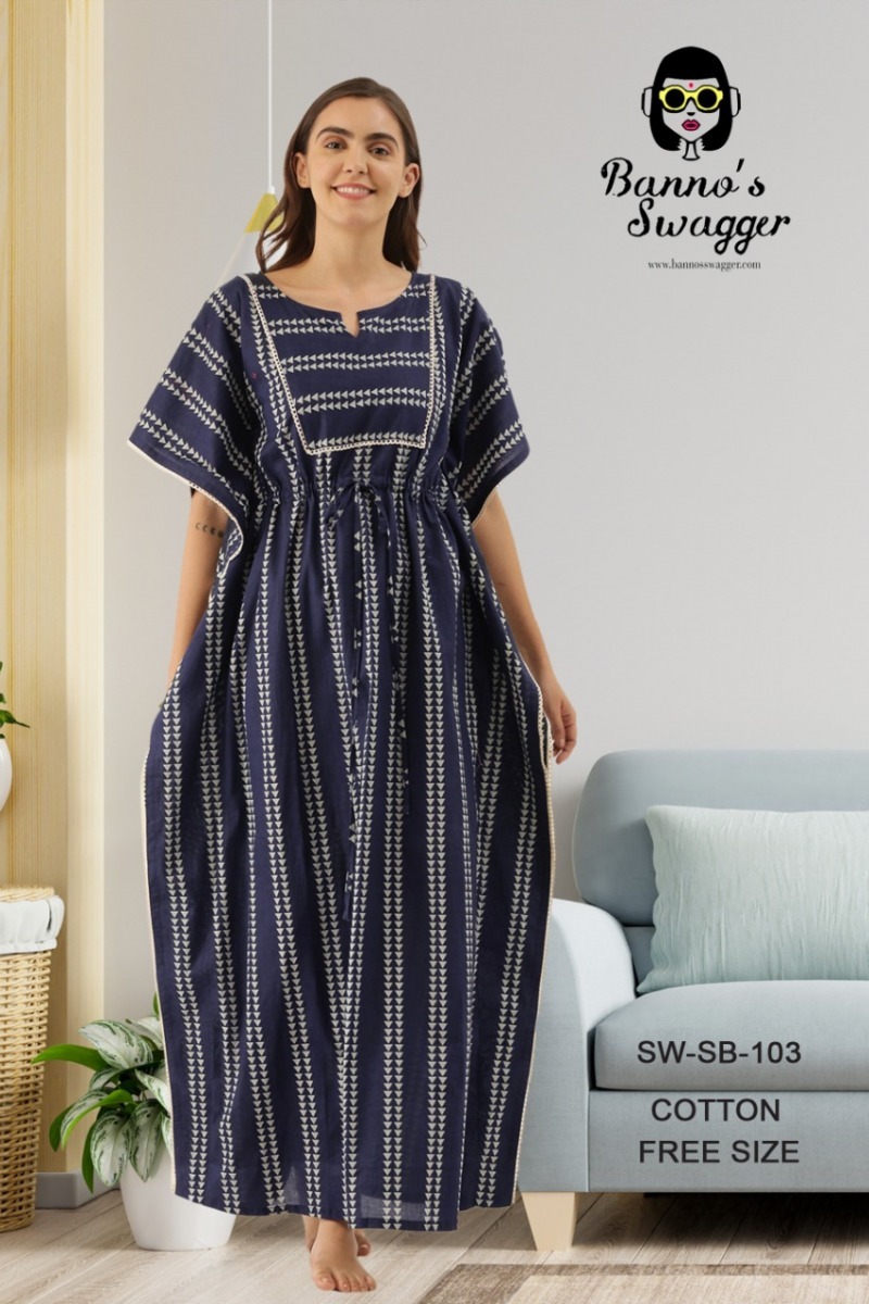 BANNOS-SWAGGER-KAFTAN-COTTON-PRINTED-LATEST-COLLECTION-2021-2