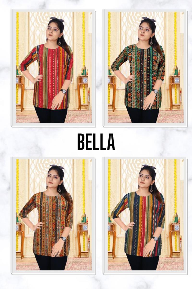 BELLA-RAYON-PRINTED-SHORT-KURTIS-WHOLESALER-5