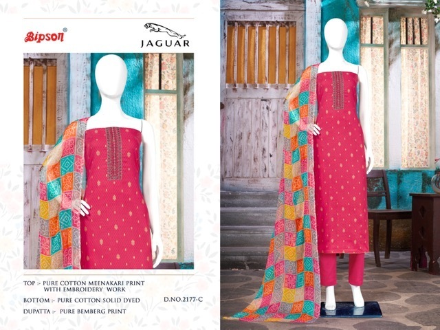 BIPSON-JAGUAR-2177-COTTON-MINAKARI-PRINT-EMBROIDERY-SUITS-SUPPLIER-SURAT-4