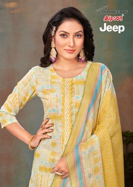 BIPSON-JEEP-2040-SERIES-COTTON-PRINT-SALWAR-SUITS-WHOLESALER-SURAT-1