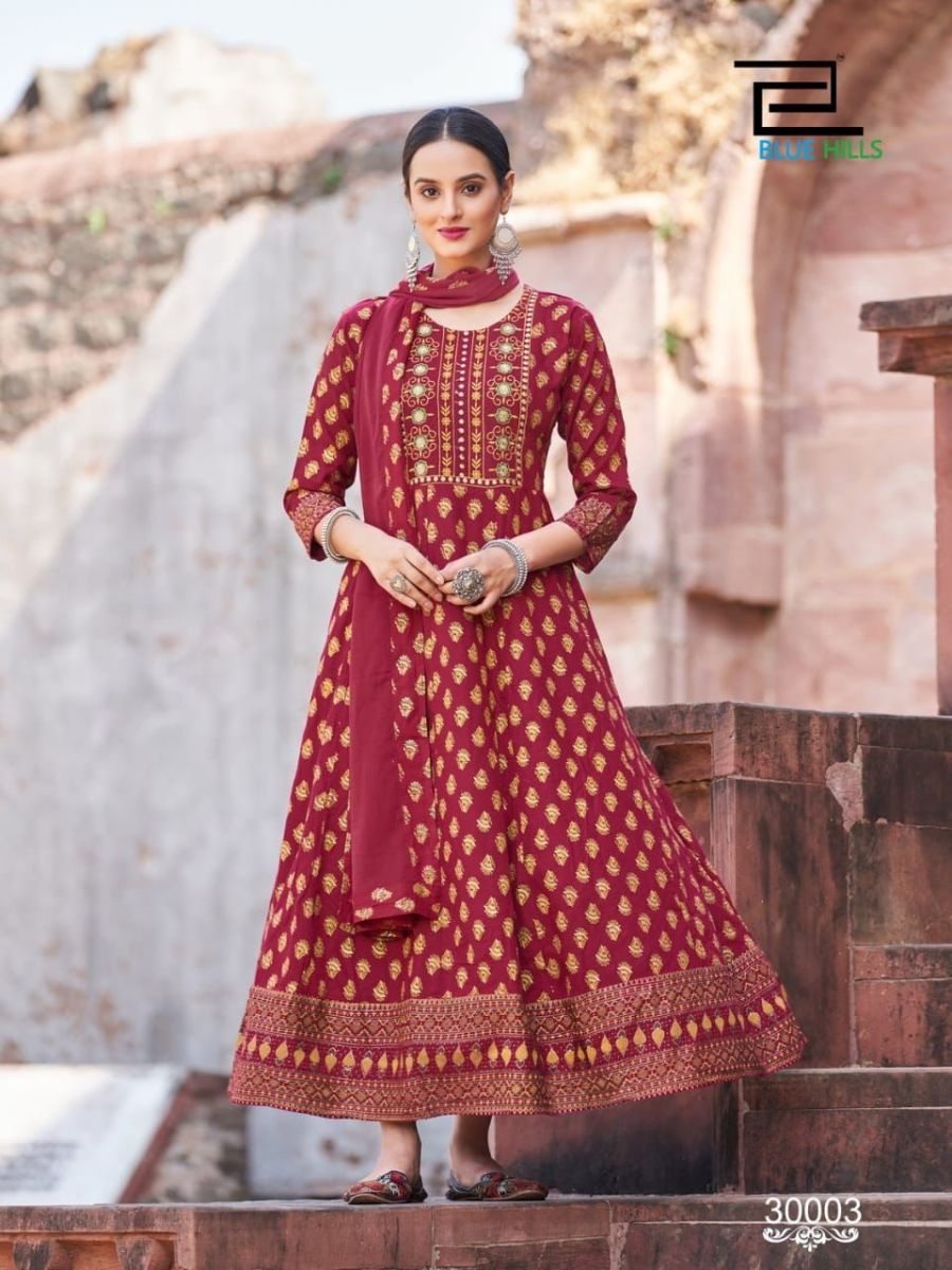 BLUE-HILLS-GLAMOUR-VOL-30-RAYON-PRINT-GOWN-WITH-DUPATTA-LATEST-CATALOGUE-5