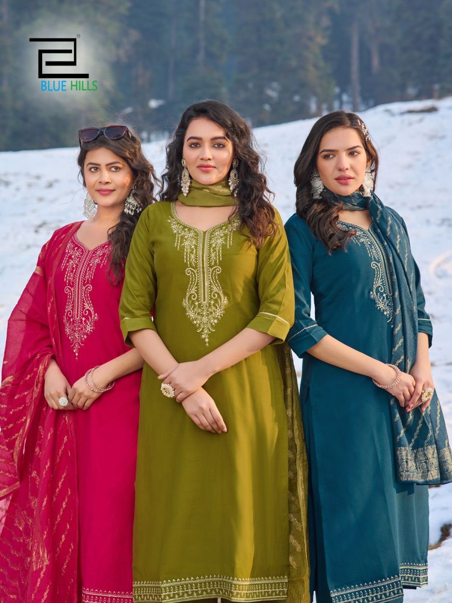 BLUE-HILLS-JHANVI-VOL-3-SILK-READYMADE-KURTI-SUPPLIER-5