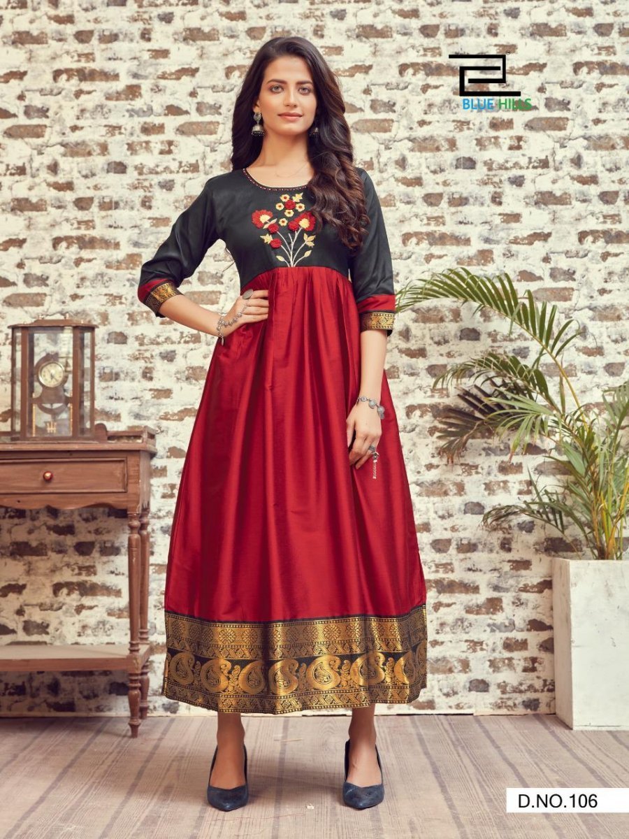 BLUE-HILLS-SILK-BUBLLY-VOL-1-SILK-KURTIS-LATEST-CATALOGUE-4